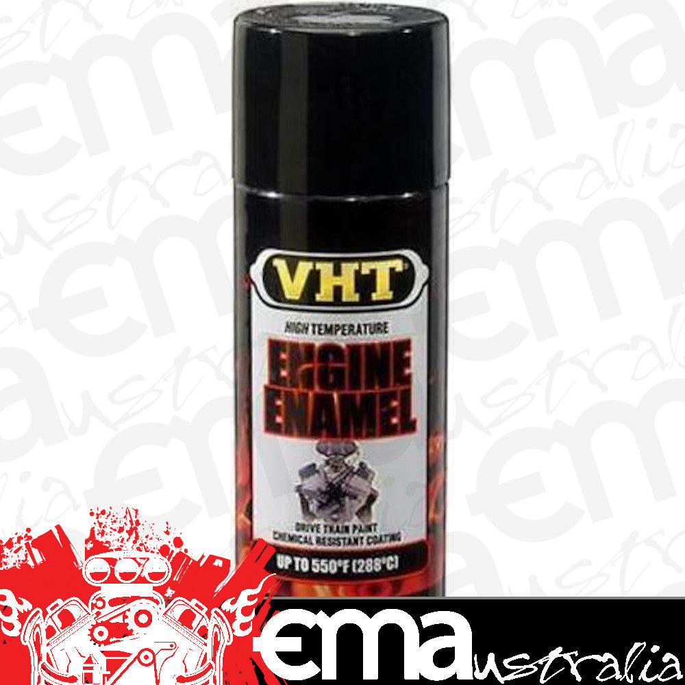 VHT Paints VHTSP124 High Temperature Engine Enamel Gloss Black 11Oz