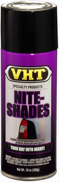 VHT Paints VHTSP999 Nite Shades Coating Translucent Black 10 Oz Aerosol Spray