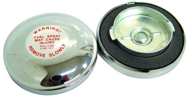 Stainless Steel Petrol Cap Non-Locking (Suit 1932-48 Ford Passenger & 1932-50 Pick Up) (VI11C-9030-A)