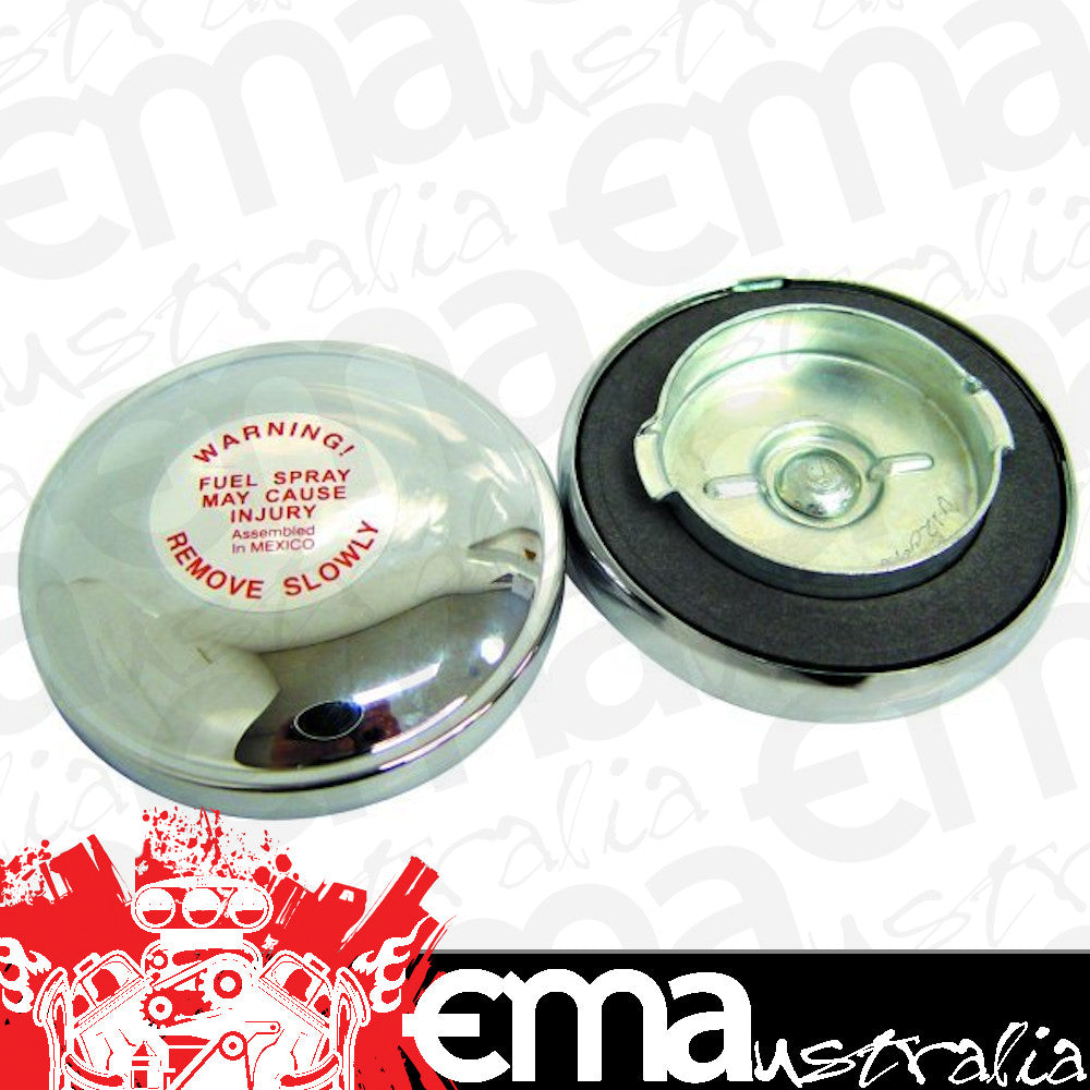 Stainless Steel Petrol Cap Non-Locking (Suit 1932-48 Ford Passenger & 1932-50 Pick Up) (VI11C-9030-A)