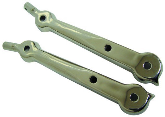 Vintique Inc S/S Chopped Upper Windshield Stanchions (Suit 1932 Ford Roadster, Phaeton) (VI18-37136-CHP)