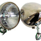 VINTIQUE INC. POLISHED S/STEEL HEAD LAMPS VI40-13000-QS SUIT 1933-34 Ford 1 PAIR