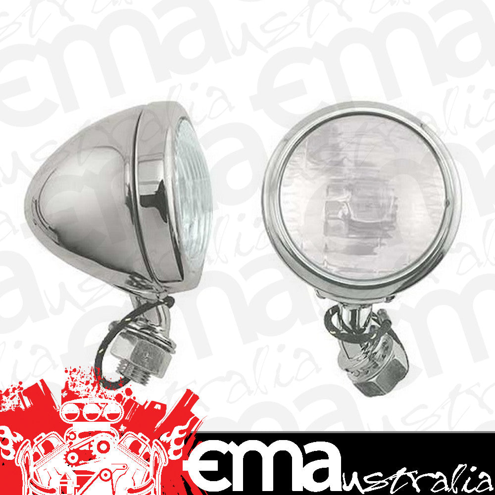 Vintique Inc Cowl Lights (Suit 1933-34 Ford) (VI40-13302)