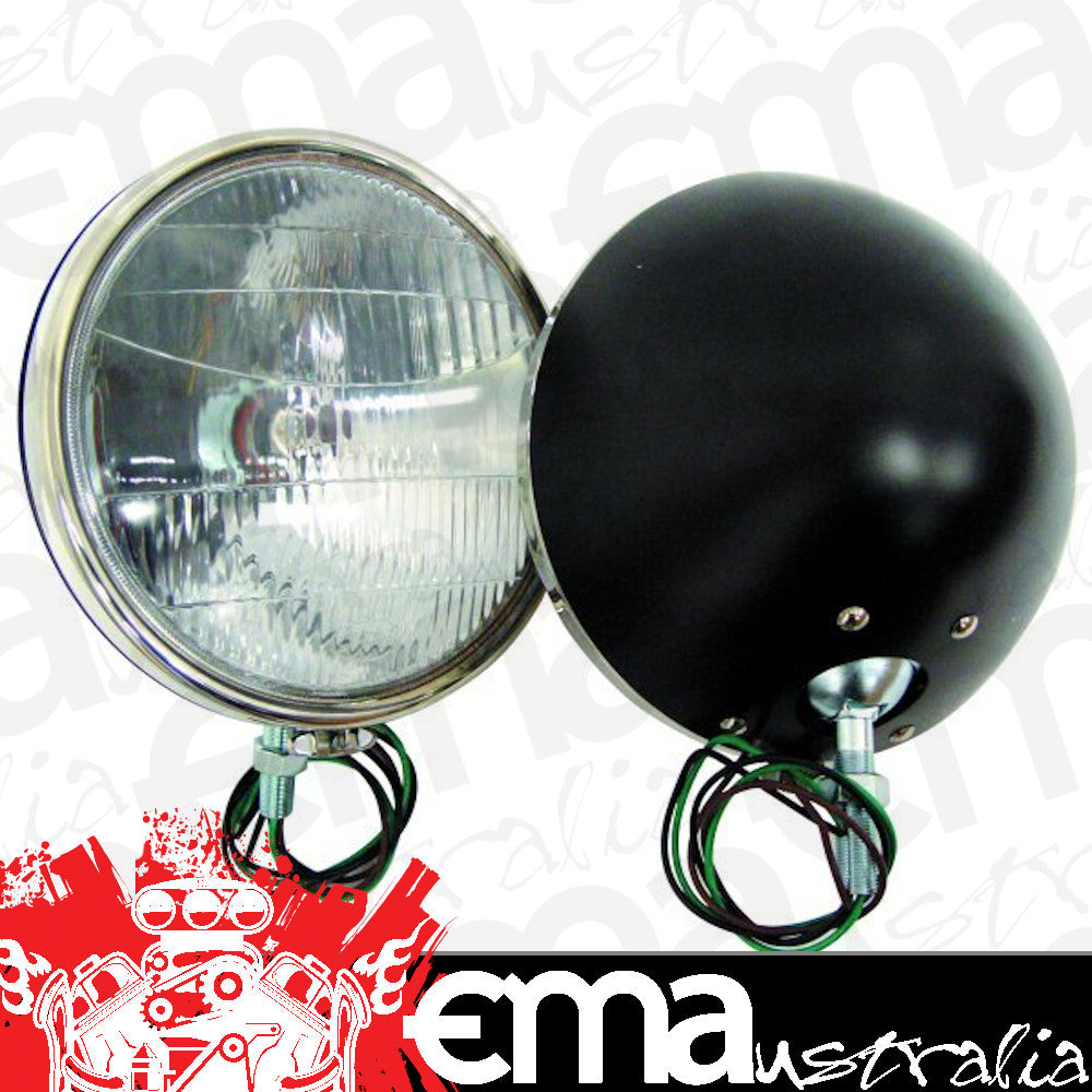 Vintique Inc S/S Head Lamps (Suit 1933-34 Ford Pick Up & Commercial) (VI46-13000-QS)