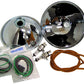 Vintique Inc 12V Halogen Headlight Reflector Kit (Suit 1935-36 Ford Car & 1935-39 Ford Pickup) (VI48-13027-QK12)