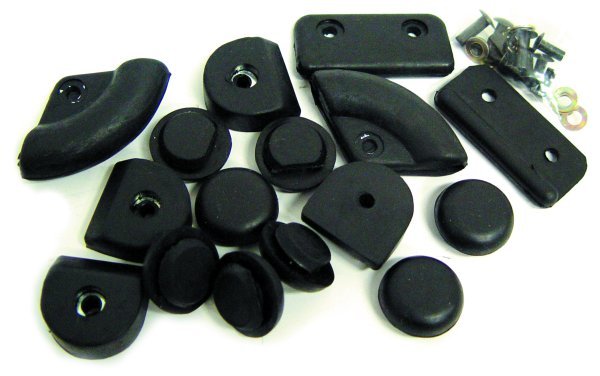 Vintique Inc Hood Bumper Kit (Suit 1936 Ford Car) (VI68-16761-S)