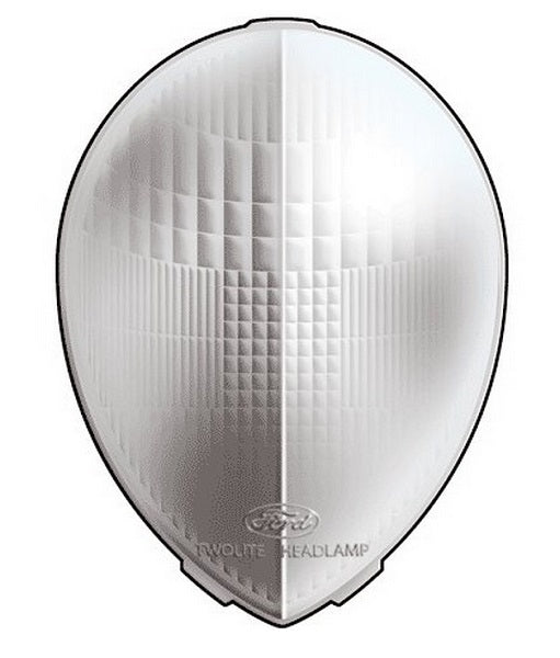 Vintique Inc Headlight Lens With NO Ford Script (Suit 1937-98 Ford) (VI78-13060-S)