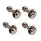 Vintique Inc S/S Headlight Bar Bolt Set (Suit 1928-31 Ford) (VIA-13130-MBSS)