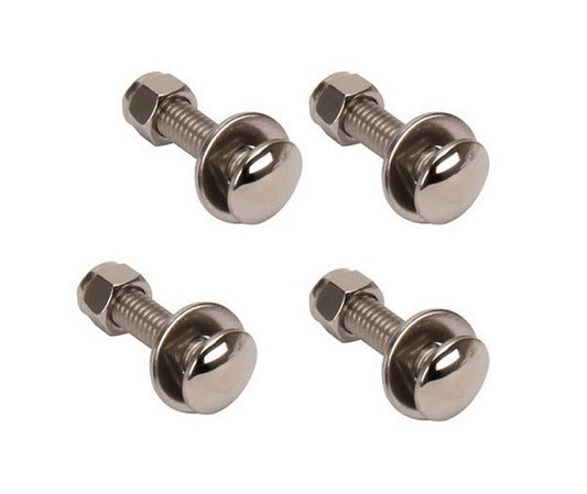 Vintique Inc S/S Headlight Bar Bolt Set (Suit 1928-31 Ford) (VIA-13130-MBSS)