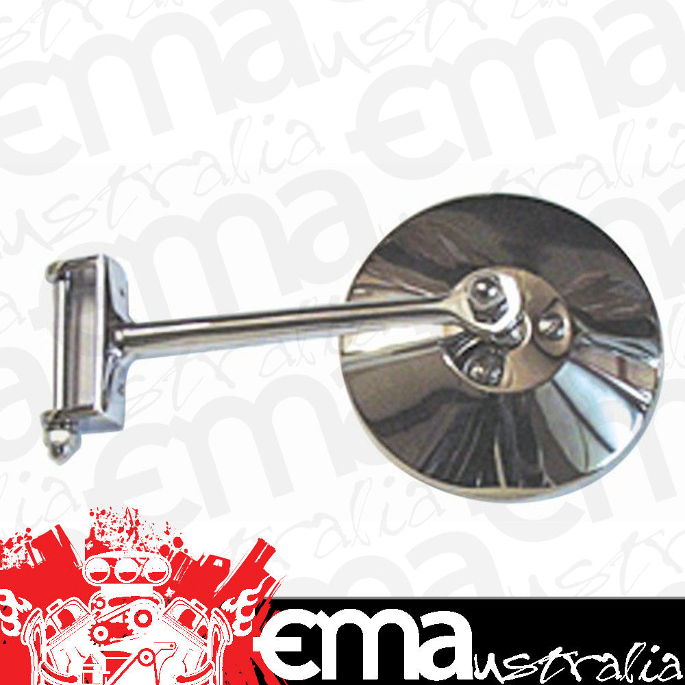 Vintique Inc Door Hinge Pin Mirrors Fits L/H (Suit 1930-31 Ford Closed Car) (VIA-17741-BL)