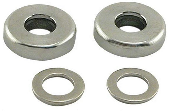 Vintique Inc Chrome Slide Arm Washer Set (Suit 1928-32 Ford Passenger Car & 1928-34 Pickup) (VIA-45477-SS)