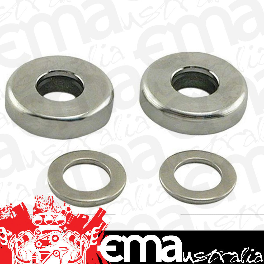 Vintique Inc Chrome Slide Arm Washer Set (Suit 1928-32 Ford Passenger Car & 1928-34 Pickup) (VIA-45477-SS)