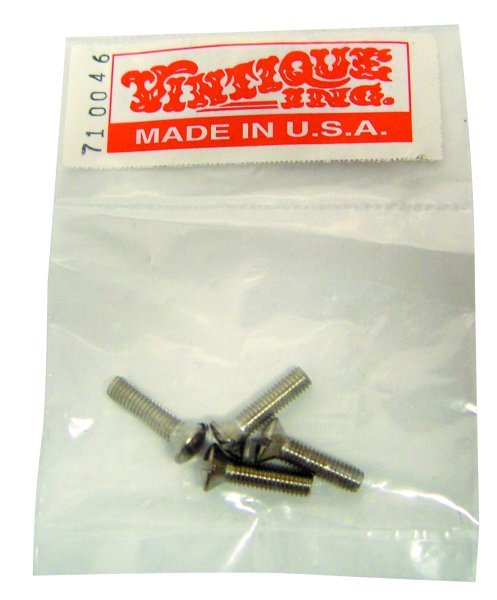 Vintique Inc Chrome Outside Door Handles Screw Kit (Suit 1928-34 Ford For Metal Frame Doors) (VIA-702350-SKM)