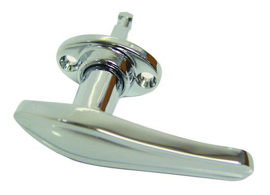 Vintique Inc Chrome Outside Door Handles (Suit 1928-29 Ford Closed Car Non Locking) (VIA-702351-A)