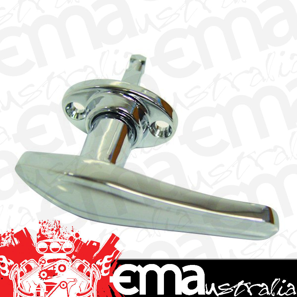 Vintique Inc Chrome Outside Door Handles (Suit 1928-29 Ford Closed Car Non Locking) (VIA-702351-A)