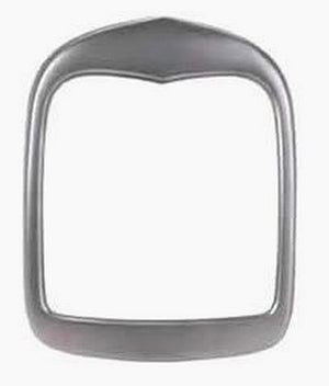 Vintique Inc Radiator Shell (Suit 1928-29 Ford, Chrome Plated Smooth Finish, With No Holes) (VIA-8200-SC)