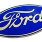 Vintique Inc Radiator Shell Badge (Suit 1928-30 Ford, Blue Cloisonne) (VIA-8212-A)