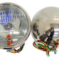 Vintique Inc S/S Headlamps With Turn Signal Installed (Suit 1932 Ford With For Script Logo) (VIB-13000-QSTS)