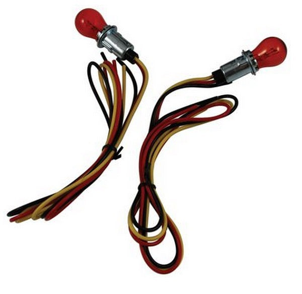 Vintique Inc Headlight Reflector Kit With Park Light & Turn Signal (Suit 1928-39 Ford Car & Pickup) (VIB-13026-TS12)