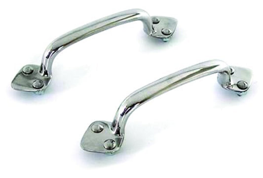Vintique Inc S/S Bonnet Handles (Suit 1928-32 Passenger Car & 1928-34 Pickup) (VIB-16609-SS)