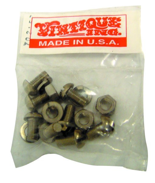 Vintique Inc S/S Bonnet Latch Screw Kit (Suit 1932 Ford, Kit incl 16 Pieces) (VIB-16750-SK)