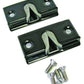 Vintique Inc Female Door Dovetails (Black Finish) (Suit 1932 Ford Closed Car, Cabriolet & Pickup) (VIB-35576-BS)