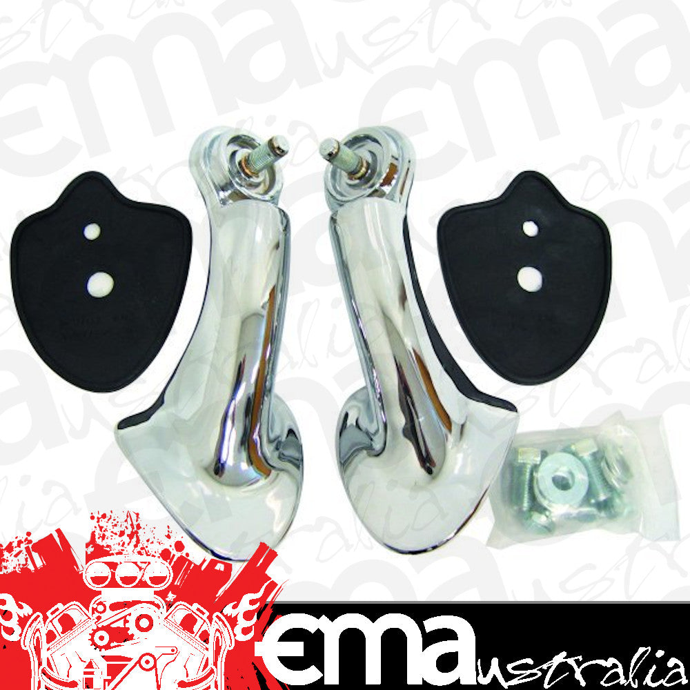 Vintique Inc Lower Windscreen Stanchions (Suit 1932 Ford Roadster & Phaeton) (VIB-37132-S)