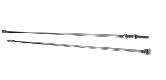 Vintique Inc S/S Radiator Support Rods (Suit 1932-36 Ford 31-1/2" Long) (VIB-8133-SS)