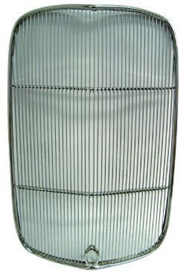 VINTIQUE INC. STAINLESS STEEL GRILLE INSERT 1932 Ford CRANK HOLE VIB-8200-OS