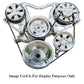VIPS VIPSTT2 Turbo Trac Serpentine Kit w/ A/C No P/S suit Chev SB 265-400 V8