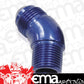 Aeroflow AF523-06-02 45 Deg 1/8" to -6AN Full Flow Blue No Restriction In Bend