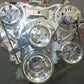VIPS VIPSTT5 Turbo Trac Serpentine Kit A/C & P/S suit Chev Big Block V8