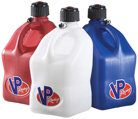 VP Racing Fuels Inc VPJUG-20 20 Litre Fuel Jug Available In Red White Or Blue
