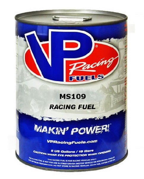 VP Racing Fuels Inc VPM109-19 Motorsport 109 Unleaded Racing Fuel 19 Litre Drum
