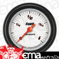 Classic Instruments VS109WBLF Velocity White - Programmable Fuel Gauge 2-1/8"