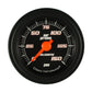 Classic Instruments VS16BBLF Velocity Black - Air Pressure Gauge 2-1/8"