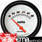 Classic Instruments VS230WBLF Velocity White w/ Black Bezel 2 5/8" Volt, Short