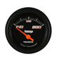 Classic Instruments VS26BBLF Velocity Black - Water Temp Gauge 2-1/6"