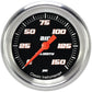 Classic Instruments VS318BAPF Velocity Black 2 5/8" Air Pressure Gauge