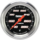 Classic Instruments VS326BAPF Velocity Black - Water Temp Gauge Full Sweep 2-5/8"