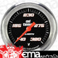 Classic Instruments VS328BAPF Velocity Black 2 5/8" Oil Temperature Gauge