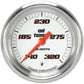 Classic Instruments VS328WAPF Velocity White 2 5/8" Oil Temperature Gauge