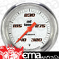 Classic Instruments VS328WAPF Velocity White 2 5/8" Oil Temperature Gauge