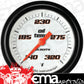 Classic Instruments VS328WBLF Velocity White 2 5/8" Oil Temperature Gauge