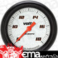 Classic Instruments VS330WBPF Velocity White 2 5/8" Voltage Gauge