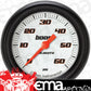 Classic Instruments VS343WBPF Velocity White 2 5/8" Boost Gauge, 60 psi
