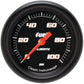 Classic Instruments VS346BBPF Velocity Black 2 5/8" Fuel Pressure Gauge, 100 p