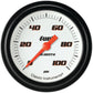 Classic Instruments VS346WBLF Velocity White 2 5/8" Fuel Pressure Gauge, 100 p