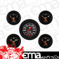 Classic Instruments VS35BBLF Velocity Black w/ Black Bezel 3-3/8" Ultimate & 2