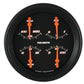 Classic Instruments VS53BBLF Velocity Black w/ Black Bezel 4 - 5/8" Speedo & Tac